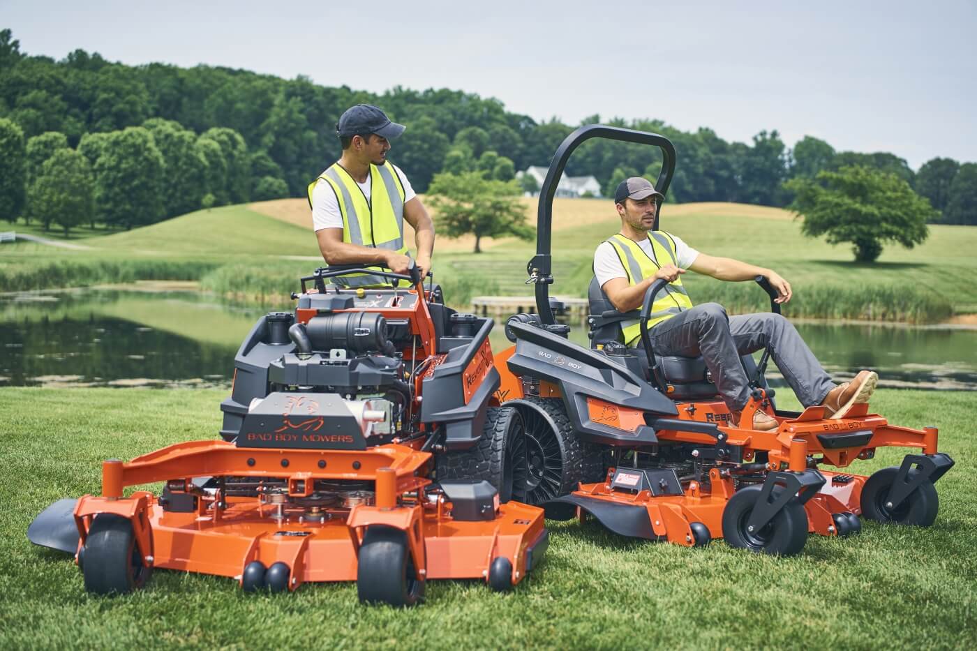 Bad Boy Revolt & Rebel Zero-Turn Mowers